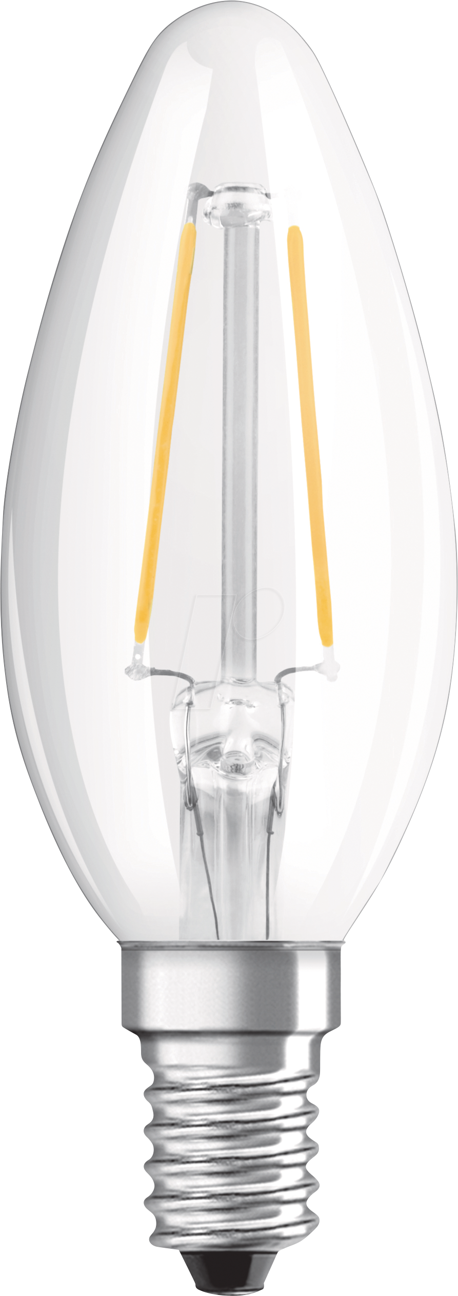 BELLA 075592230 - LED-Lampe E14, 2,5 W, 250 lm, 4000 K, Filament von BELLALUX