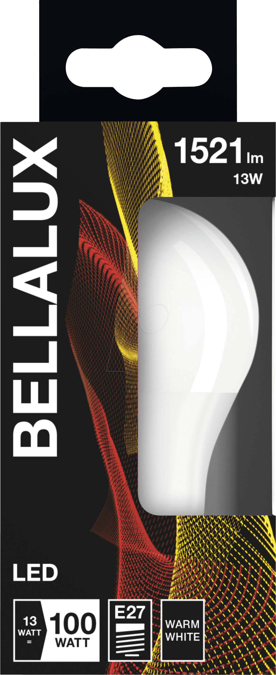 BELLA 5128408 - LED-Lampe E27, 14 W, 1521 lm, 2700 K von BELLALUX
