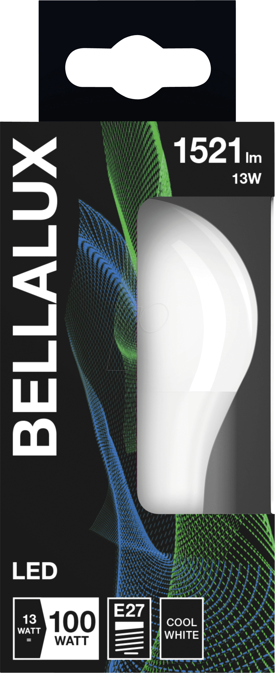 BELLA 5128422 - LED-Lampe E27, 14 W, 1521 lm, 4000 K von BELLALUX