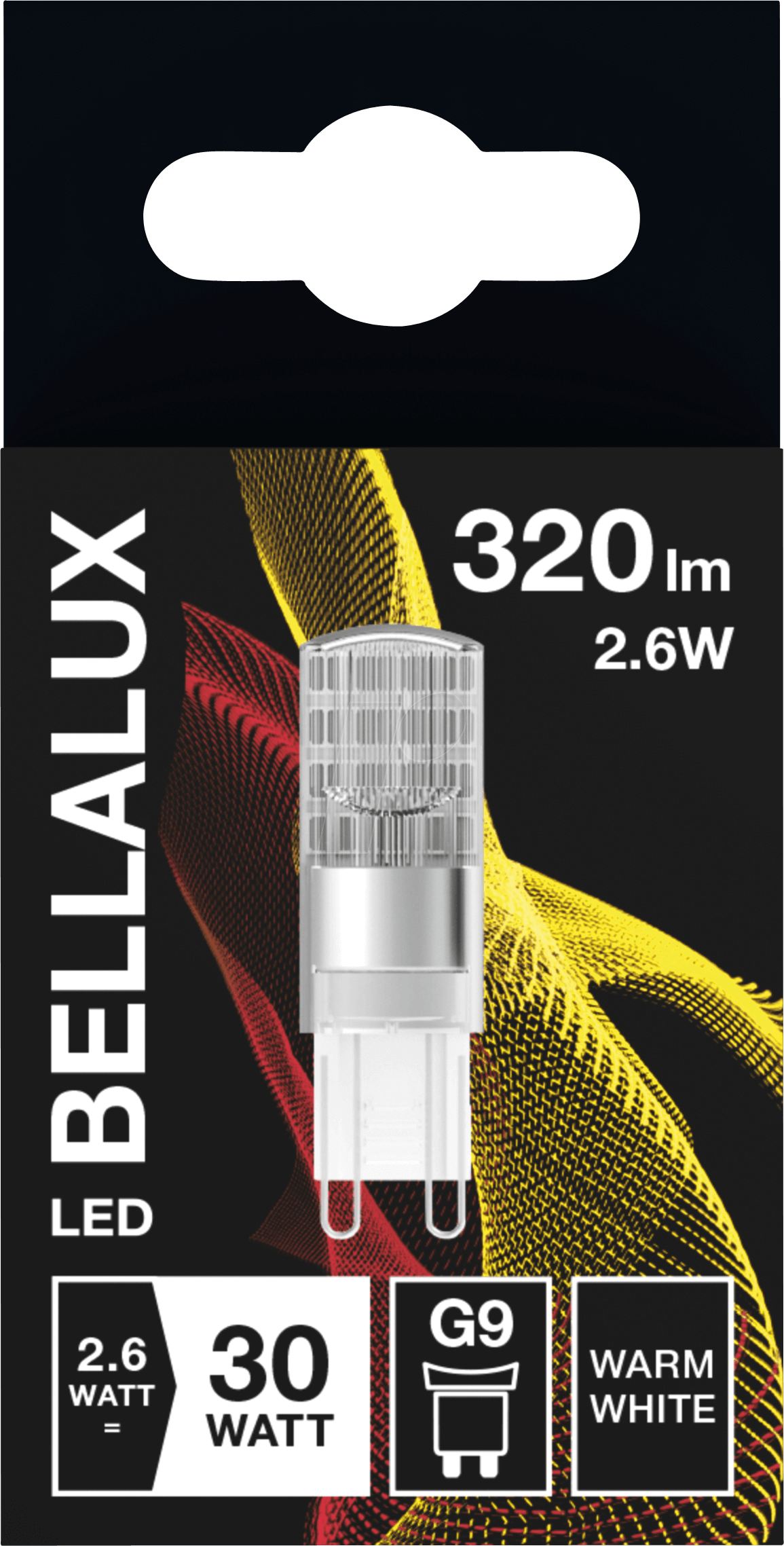 BELLA 5135963 - LED-Lampe G9, 2,6 W, 320 lm, 2700 K von BELLALUX