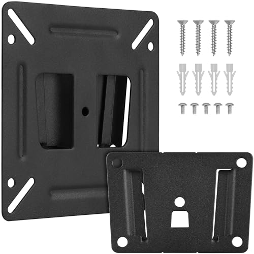 Belle Vous Flache Universal Monitor- & TV Wandhalterung - 15 kg Tragfähigkeit, 14-32 Zoll Bildschirmgrößen - Für Wohnmobile, Wandhalterung Fernseher, LED-, LCD-, Computer-, Flache & Gebogene Monitore Belle Vous Flache Universal Monitor- & TV Wandhalterung - 15 kg Tragfähigkeit, 14-32 Zoll Bildschirmgrößen - Für Wohnmobile, Wandhalterung Fernseher, LED-, LCD-, Computer-, Flache & Gebogene Monitore von BELLE VOUS