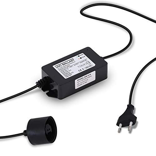 Bellerofonte Ersatz-Netzteil für UV-Sterilisatoren, 12 – 16 W, mit LED-Betrieb, Alarmsignal, für UV-Lampe, Anschluss 2+2 Pins von BELLEROFONTE