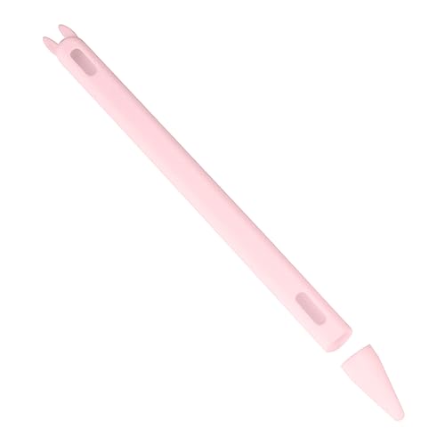 BELLIFFY 1 STK applepencil Stiftetui Anti- -Stiftkappe Stylus Stiftkappe Laptop-Stift stifte aufbewahrung Stift aufbewahrung Bezauberndes Federmäppchen Bleistiftkappe Kieselgel Rosa von BELLIFFY