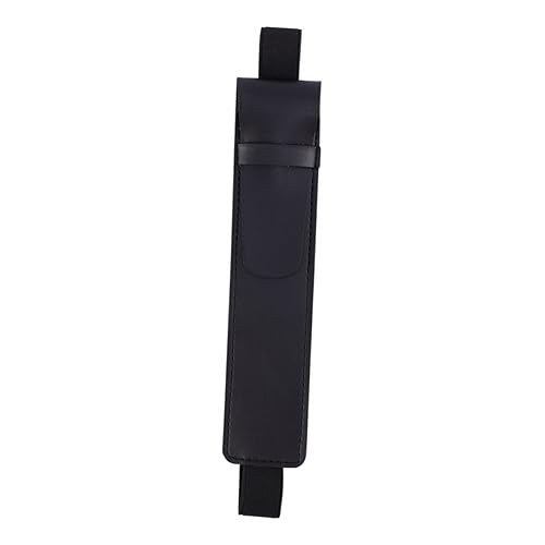 BELLIFFY Stiftetasche Aus Leder Universelle Stifteaufbewahrungstasche Schwarze Schutzhülle Für Stifte von BELLIFFY