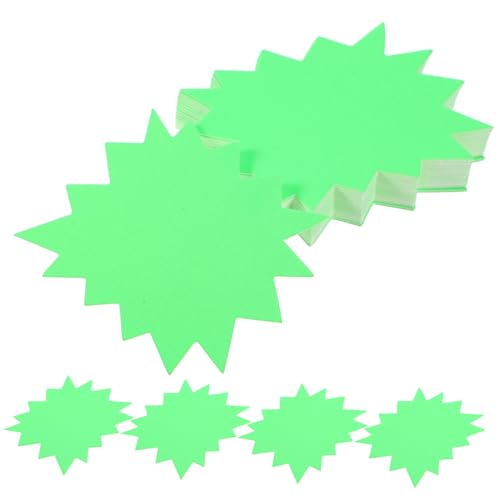 BELLIFFY Entfesseln Sie Den Verkauf 250 Fluoreszierende Aufkleberbögen Leere Etiketten Einzelhandelsdisplay Einfach Zu Beschriften Für Geschäfte von BELLIFFY