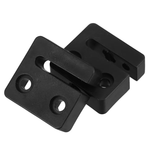 BELLIFFY 2St 3d drucker zubehör Spielfreier 3D-Drucker Schraubenmutterblock trapezgewindespindel Anti-Backlash Nut Block T8-Schraubmutternblock aus Kunststoff Nussblock für 3D-Drucker Black von BELLIFFY
