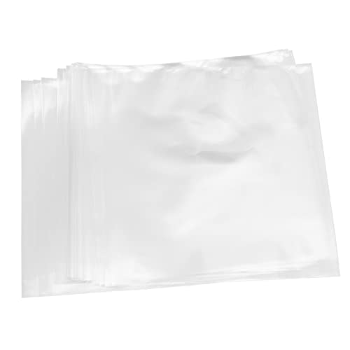 BELLIFFY Aufbewahrungshalter Für Vinyl-schallplatten 30 Stück 30 5 cm Flache Beutel Keine Versiegelung Hülle Für Schallplatten Plastiktüten Kratzfest von BELLIFFY