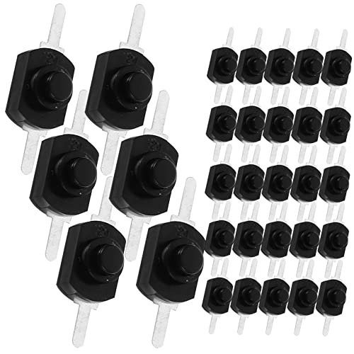 BELLIFFY 50 Stück Mikro Tastenschalter, Verriegelnd, Mini Druckknopf, Taschenlampe, Ein/Aus Mini Mikro Druckknopf, Selbstsperrender Druckknopf, Kleiner Verriegelnder Druckknopf, BELLIFFY 50 Stück Mikro Tastenschalter, Verriegelnd, Mini Druckknopf, Taschenlampe, Ein/Aus Mini Mikro Druckknopf, Selbstsperrender Druckknopf, Kleiner Verriegelnder Druckknopf, von BELLIFFY