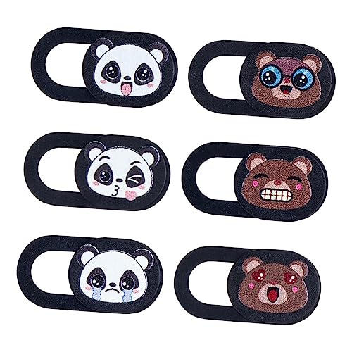 BELLIFFY 6St Kameraabdeckung schlanker Laptop Webcam-Folienabdeckung Slider-Handys Privatsphäre-Webcam kameraschutz Webcam Slider Tablet-Kamera-Folie Webcam-Abdeckungsfolie Plastik von BELLIFFY