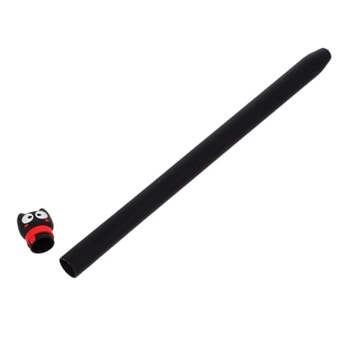 BELLIFFY Federmäppchen Cartoon Design Stiftschutz Screen-Touch-Pen-Hülle Schwarze Bleistifte Abdeckung für Eingabestift Touch-Pen-Silikonhülle Stiftabdeckung Kieselgel Black BELLIFFY Federmäppchen Cartoon Design Stiftschutz Screen-Touch-Pen-Hülle Schwarze Bleistifte Abdeckung für Eingabestift Touch-Pen-Silikonhülle Stiftabdeckung Kieselgel Black von BELLIFFY