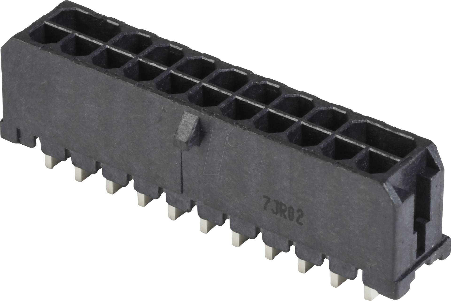 MH 2X11 THT90 - Micro-Hi Stiftleiste 2x11 polig 90° THT von BELLWETHER