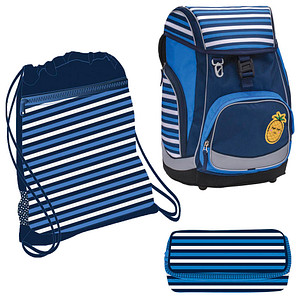 BELMIL® Schulranzen-Set Comfy Pack Lining Kunstfaser blau von BELMIL®