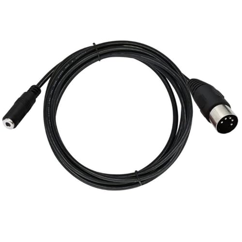 BELOWSYALER DIN 5Pin Männlicher Adapter 3 5 Mm Weiblicher Klangadapter Din 5Pin Bis 3 5 Mm Kabel Für Musikinstrumenten Schallausrüstung BELOWSYALER DIN 5Pin Männlicher Adapter 3 5 Mm Weiblicher Klangadapter Din 5Pin Bis 3 5 Mm Kabel Für Musikinstrumenten Schallausrüstung von BELOWSYALER