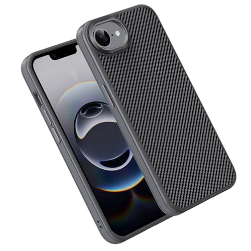 BELOWSYALER Schutzhülle für iPhone 16e, kratzfest, stoßfest, Carbon-Textur, Gehäuse BELOWSYALER Schutzhülle für iPhone 16e, kratzfest, stoßfest, Carbon-Textur, Gehäuse von BELOWSYALER