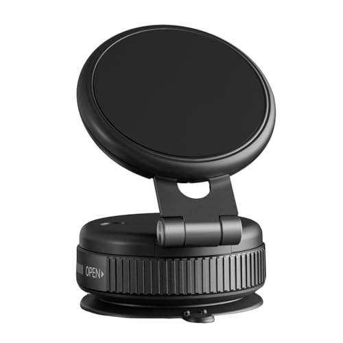 BELOWSYALER Windschutzscheiben-Smartphone-Halterung mit Vakuum-Magnet-Saugnapf, 360 Grad drehbar, für Navigation, Videoanrufe BELOWSYALER Windschutzscheiben-Smartphone-Halterung mit Vakuum-Magnet-Saugnapf, 360 Grad drehbar, für Navigation, Videoanrufe von BELOWSYALER