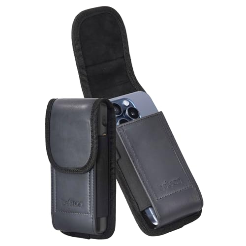 BELTRON Handy-Holster aus echtem Leder mit Gürtelclip, Universal-Tasche für iPhone 15/16 Pro Max, iPhone 16 Plus, Galaxy S24 S25 Ultra, ZFold, Pixel Fold und die meisten Smartphones (Premium-Qualität) BELTRON Handy-Holster aus echtem Leder mit Gürtelclip, Universal-Tasche für iPhone 15/16 Pro Max, iPhone 16 Plus, Galaxy S24 S25 Ultra, ZFold, Pixel Fold und die meisten Smartphones (Premium-Qualität) von BELTRON