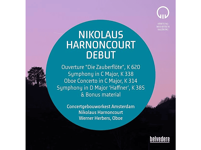 Nikolaus/concertgebouw Amsterdam Harnoncourt - Nikolaus Debut (CD) von BELVEDERE