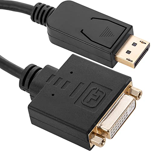 BeMatik - Adapter Displayport auf DVI-D Aktiver 10cm von BEMATIK.COM