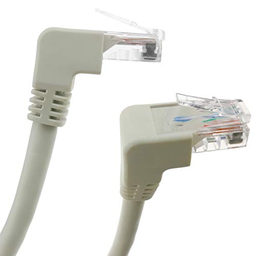 BeMatik - Cat.6 Netzwerkkabel RJ45 gewinkelt UTP 24AWG LAN (RJ091) von BEMATIK.COM