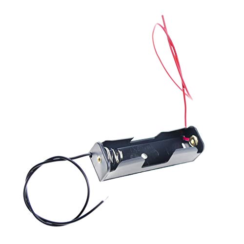 BeMatik EN093 Batteriehalter, flach, für 1 Batterie LR6 AA 1,5 V von BEMATIK.COM