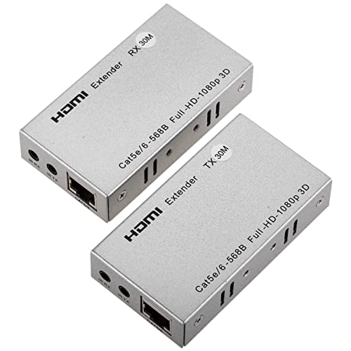 BeMatik - Extender HDMI Kabel UTP 30m bis 1080p 1xUTP 3D BeMatik - Extender HDMI Kabel UTP 30m bis 1080p 1xUTP 3D von BEMATIK.COM