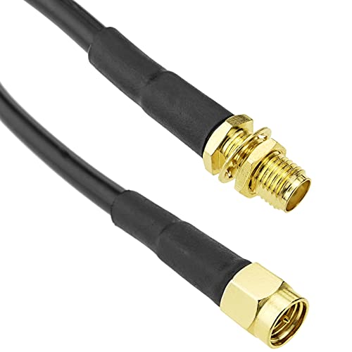 BeMatik - HDF200 Koaxialkabel SMA-Stecker auf SMA-Buchse 1m von BEMATIK.COM