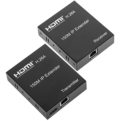 BeMatik - HDMI Extender UTP-Kabel 150m Infrarot-1080p von BEMATIK.COM