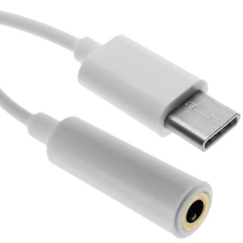 BeMatik - Kopfhörer-Kabel USB 2.0 tipo C männlich zu weiblich 3.5mm 12cm von BEMATIK.COM