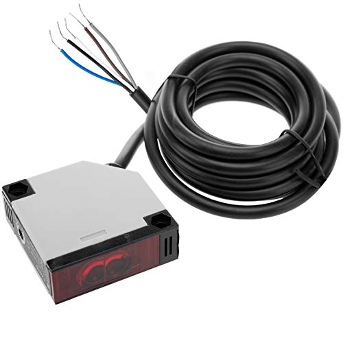 BeMatik Lichtschalter für Lichtschranke NO+NC 12-24 VDC 250 VAC (TZ070) von BEMATIK.COM