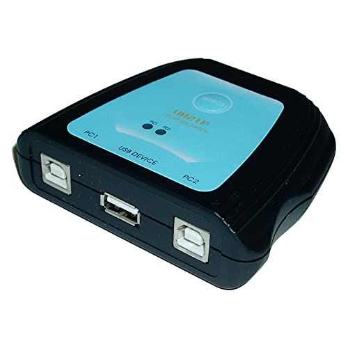 BeMatik - Manuelle USB-Switch 2 Rechner an 1 USB-Port von BEMATIK.COM