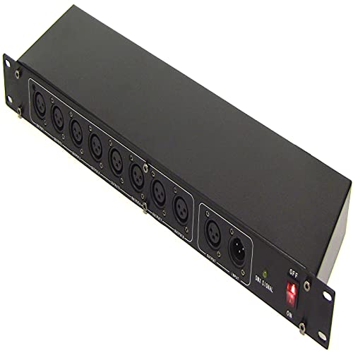 BeMatik - Multiplier DMX 512 8-Port 1HE BeMatik - Multiplier DMX 512 8-Port 1HE von BEMATIK.COM