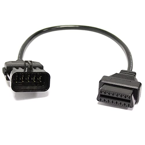 BeMatik - OBD2 10 Pin Diagnosekabel kompatibel mit Opel von BEMATIK.COM