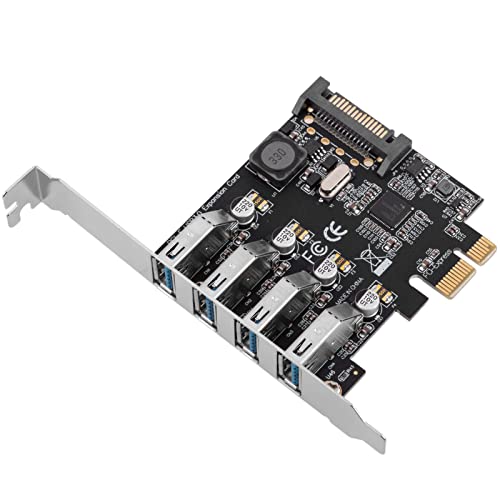 BeMatik - PCI-Express zu SuperSpeed USB 3.0 Externe 4-Port von BEMATIK.COM