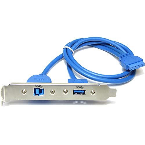 BeMatik - Platte USB 3.0 B Buchse auf Buchse und weiblichen HS20 BeMatik - Platte USB 3.0 B Buchse auf Buchse und weiblichen HS20 von BEMATIK.COM