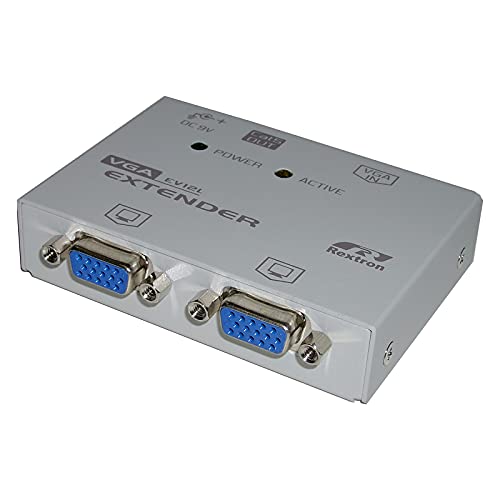 BeMatik - Rextron 1 VGA Extender VGA-IN-Out + 2 + 1 VGA RJ45-OUT (EV-12L) von BEMATIK.COM