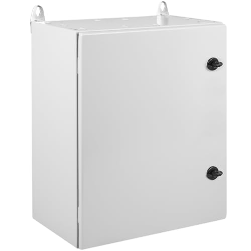 BeMatik - Schaltschrank Metall IP65 für Wandmontage 600x400x200mm von BEMATIK.COM