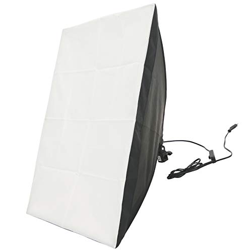 BeMatik Tageslicht-Flutlicht mit Softbox, 50 x 70 cm, 1xE27 (EE077) von BEMATIK.COM