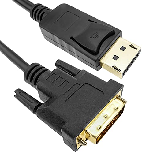 BeMatik - Video Kabel DisplayPort-Stecker auf DVI-D-Stecker 1 m von BEMATIK.COM