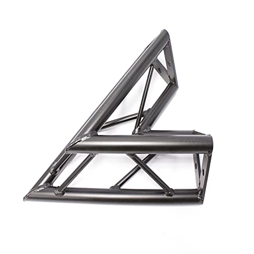 Cablematic - Dreiecksbinder 150mm schwarz Aluminium 45-Grad-Winkel von BEMATIK.COM