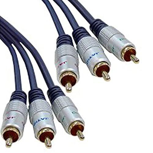 Cablematic - OFC-Kabel 3XRCA-M/M (3m) von BEMATIK.COM