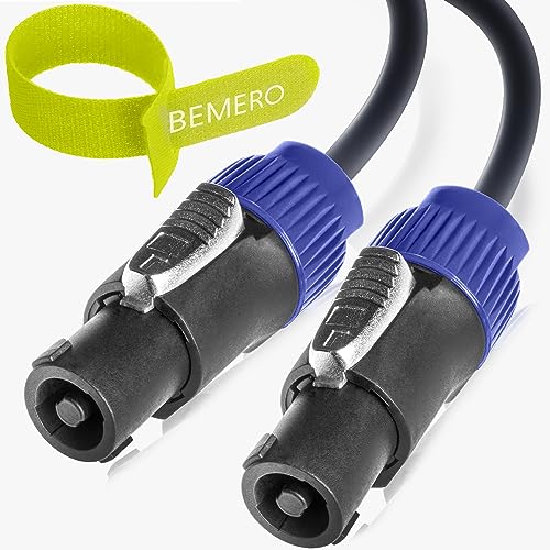 Bemero Speaker Twist, 2-Pin Lautsprecherkabel, Boxenkabel, 2 m, ⌀ 7,5mm, 2 x 1,5mm² Leiterquerschnitt Bemero Speaker Twist, 2-Pin Lautsprecherkabel, Boxenkabel, 2 m, ⌀ 7,5mm, 2 x 1,5mm² Leiterquerschnitt von BEMERO