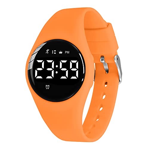 BEN NEVIS Digital Kinderuhr Jungen-Sports Outdoor Wasserdicht Armbanduhr mit LED-Licht,Wecker,Stoppuhr,Datum,Fitness Tracker Uhr mit Schrittzähler,Distanz-Silikon Armband von BEN NEVIS