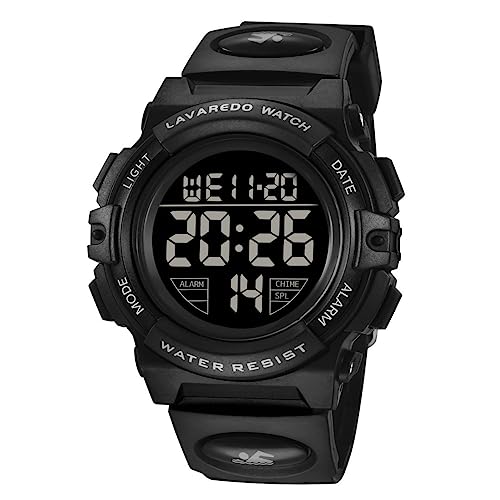 BEN NEVIS Digital Uhren für Kinder Jungen - Wasserdicht Sports Outdoor Digitaluhr Kinder Silikon Armbanduhr mit Wecker/Stoppuhr/LED-Licht/Stoßfest/Datum,Elektronische Kinderuhren von BEN NEVIS