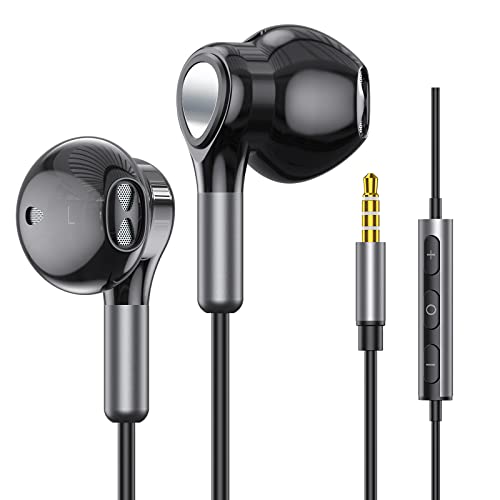 Kopfhörer mit Kabel, In Ear Kabel Kopfhörer Ohrhörer, in Ear Kopfhörer 3.5mm Klinke, Kabel Kopfhörer mit Mikrofon und Lautstärkeregler für iPhone, Samsung, Android, iPad, MP3, usw 3,5mm Audiogeräte Kopfhörer mit Kabel, In Ear Kabel Kopfhörer Ohrhörer, in Ear Kopfhörer 3.5mm Klinke, Kabel Kopfhörer mit Mikrofon und Lautstärkeregler für iPhone, Samsung, Android, iPad, MP3, usw 3,5mm Audiogeräte von BENEWY