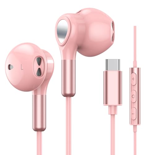 USB C Kopfhörer für Samsung Galaxy S24 S23 Ultra S22 S21 FE S20 A53 A54 USB C Kopfhörer mit Mikrofon In-Ear Kopfhörer mit Kabel Ohrhörer USB Typ C für iPhone 16 15 iPad Pro Air 5 Mini 6 Google Pixel 9 USB C Kopfhörer für Samsung Galaxy S24 S23 Ultra S22 S21 FE S20 A53 A54 USB C Kopfhörer mit Mikrofon In-Ear Kopfhörer mit Kabel Ohrhörer USB Typ C für iPhone 16 15 iPad Pro Air 5 Mini 6 Google Pixel 9 von BENEWY