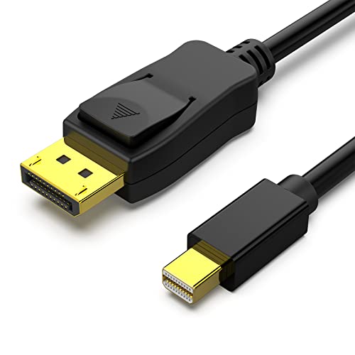 BENFEI Mini DisplayPort auf DisplayPort Kabel 1,8 Meter, Mini DP auf DisplayPort Kabel (4K@60Hz und 2K@144Hz) für Monitor,Gaming Grafikkarte von BENFEI