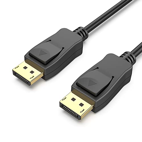 BENFEI [VESA Zertifiziert] DisplayPort DP 1.2 Kabel 1,8M 4K, DisplayPort auf DisplayPort Kabel 4K@60Hz 2K@165Hz/144Hz/120Hz, geeignet für PC Monitor Gaming-Grafikkarte von BENFEI