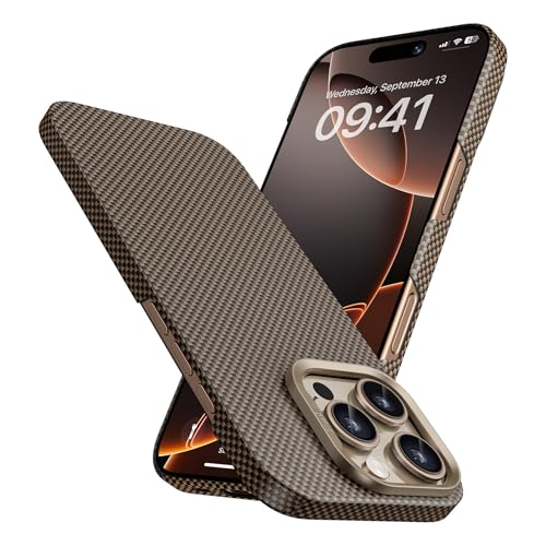 BENKS ArmorTint C3S Hülle für iPhone 16 Pro Max Ultradünne Handyhülle aus Aramidfaser Kompatibel mit Magsafe Magnetische Schutzhülle mit Angenehmem Griff, Goldene Morgenröte BENKS ArmorTint C3S Hülle für iPhone 16 Pro Max Ultradünne Handyhülle aus Aramidfaser Kompatibel mit Magsafe Magnetische Schutzhülle mit Angenehmem Griff, Goldene Morgenröte von BENKS