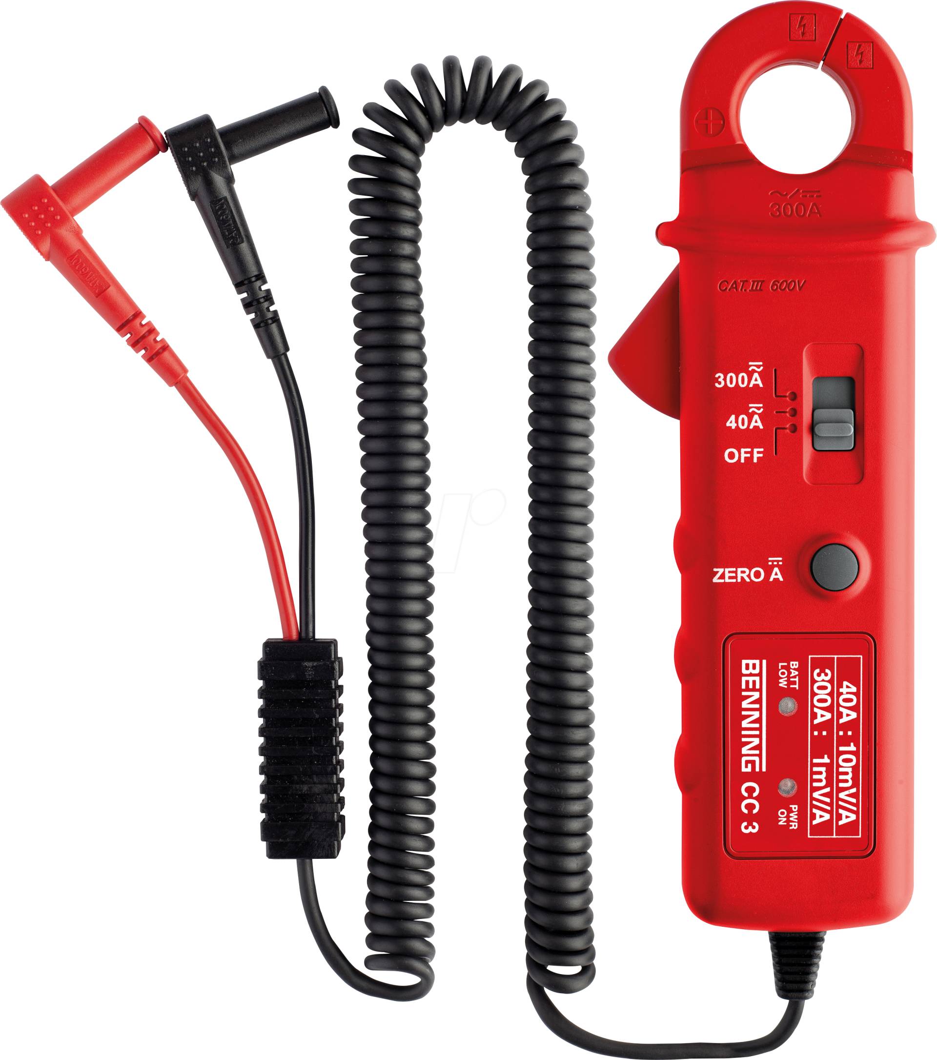 BENNING CC 3 - Stromzangenadapter CC 3, 1 - 300 A AC/DC BENNING CC 3 - Stromzangenadapter CC 3, 1 - 300 A AC/DC von BENNING