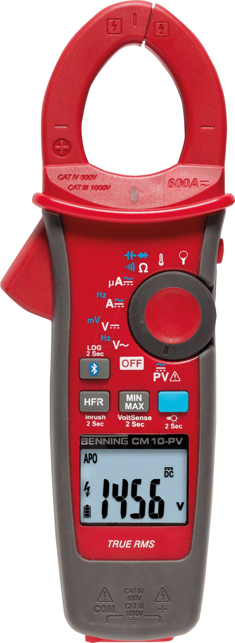 BENNING CM 10-PV - Strom-/Spannungszange CM 10-PV, AC/DC, TRMS, µA-Messung von BENNING